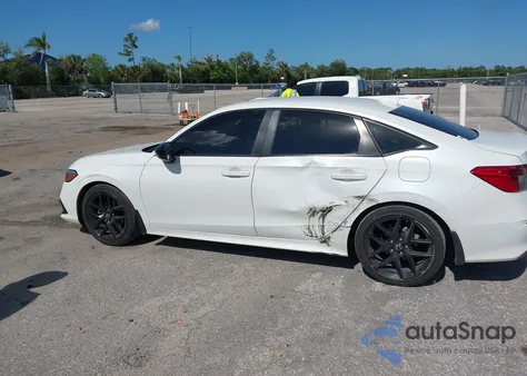 2022 Honda Civic Sport из США, поврежденный, VIN 2HGFE2F52NH534261